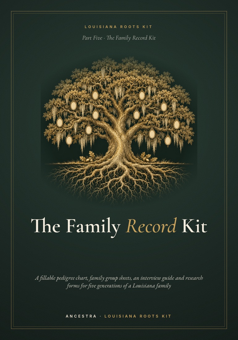 Family Record Kit cover